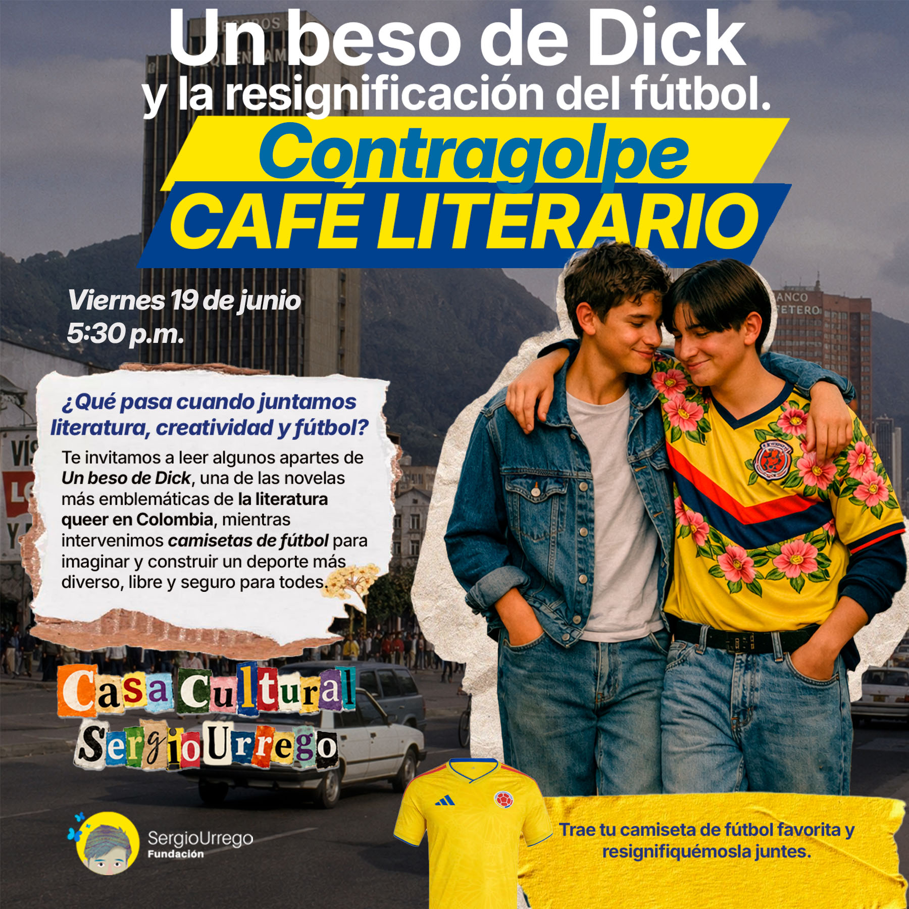 Club de lectura: Contragolpe – Un beso de Dick y la resignificación del fútbol.